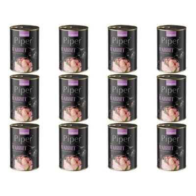 Karma dla kota PIPER Animals Sterilised z królikiem 12 x 400 g