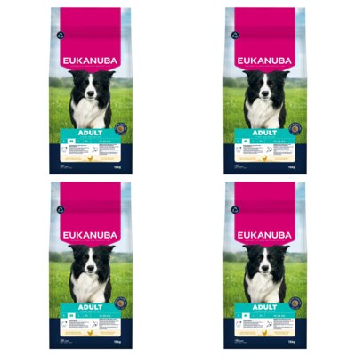 Karma dla psa EUKANUBA Adult Medium Breeds Kurczak 4 x 15 kg