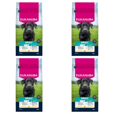 Karma dla psa EUKANUBA Adult Large Breed Kurczak 4 x 15 kg