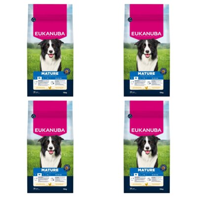 Karma dla psa EUKANUBA Mature Medium Breed Kurczak 4 x 15 kg