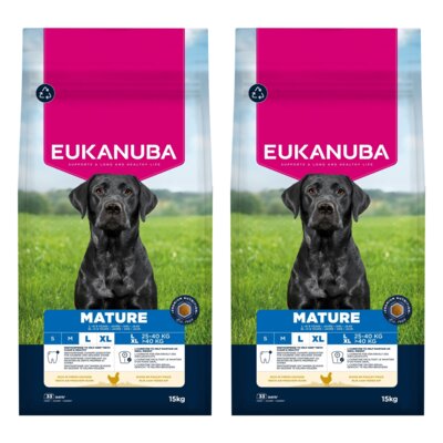 Karma dla psa EUKANUBA Adult Large Breed Kurczak 2 x 15 kg