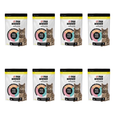 Karma dla kota PAN MIĘSKO Adult Urinary & Stress 8 x 800 g