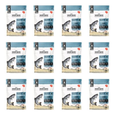 Karma dla kota WIEJSKA ZAGRODA Adult Monoproteionowy Łosoś 12 x 800 g