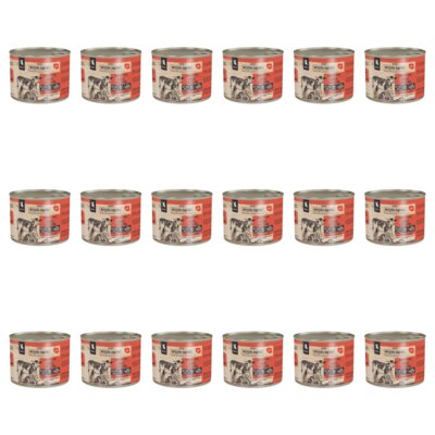 Karma dla kota WIEJSKA ZAGRODA Królik z cielęciną 18 x 200 g