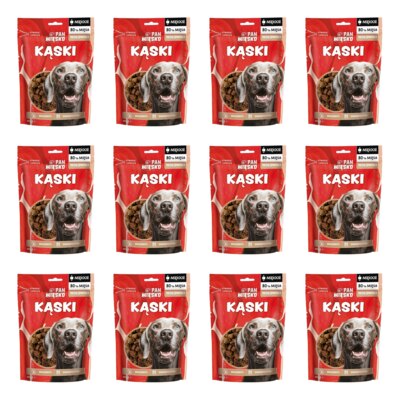 Przysmak dla psa PAN MIĘSKO Kąski Wołowina 12 x 100 g