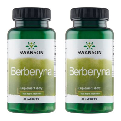 Berberyna SWANSON (2 x 60 kapsułek)