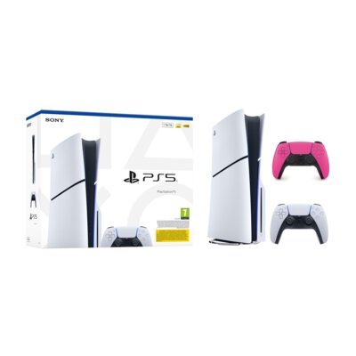 Konsola SONY PlayStation 5 Slim E-chassis + Kontroler SONY DualSense Róż Supernowej