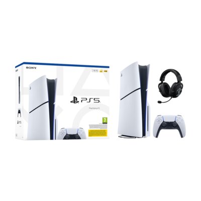 Konsola SONY PlayStation 5 Slim E-chassis + Słuchawki LOGITECH Gaming G Pro X Nauszne, Dźwięk przestrzenny