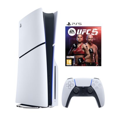 Konsola SONY PlayStation 5 Slim E-chassis + EA Sports UFC 5 Gra PS5