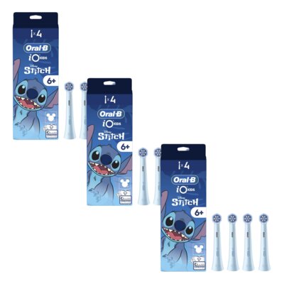Oryginalna końcówka szczoteczki ORAL-B Kids Stitch (12 szt.) (Delikatna dla dziąseł)