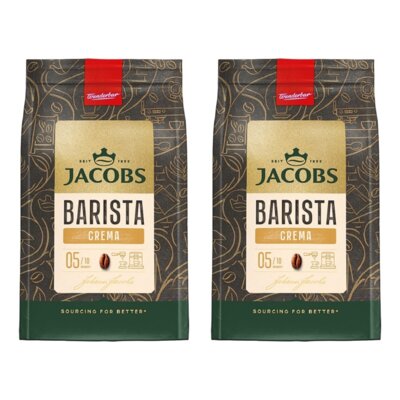Kawa ziarnista JACOBS Barista Crema 2 x 200g