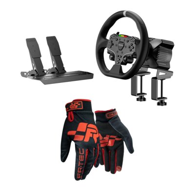 Kierownica THRUSTMASTER T598-X Direct Axial Drive (XBOX ONE/XBOX SERIES/PC) + Rękawice do simracingu FR-TEC Pro
