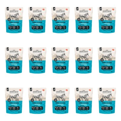 Karma dla psa WIEJSKA ZAGRODA Konina z cielęciną 15 x 500 g