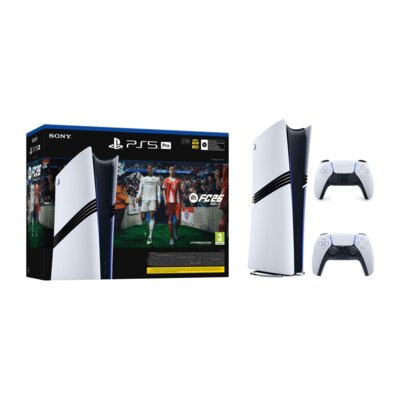 Konsola SONY PlayStation 5 Pro + FC26 (klucz aktywacyjny) + Kontroler SONY DualSense Biały