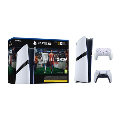 Konsola SONY PlayStation 5 Pro + FC26 (klucz aktywacyjny) + Kontroler SONY DualSense Chroma Biały