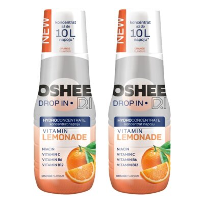Hydrokoncentrat OSHEE DROP IN Vitamin Lemonade Pomarańcza 2 x 500 ml