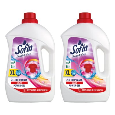 Żel do prania SOFIN 2 x 2500 ml do kolorowych tkanin