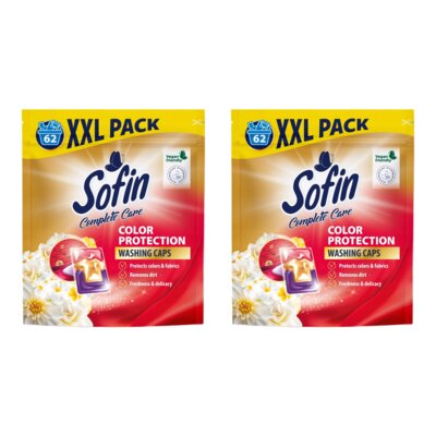 Kapsułki do prania SOFIN Complete Care & Color Protection 124 szt.