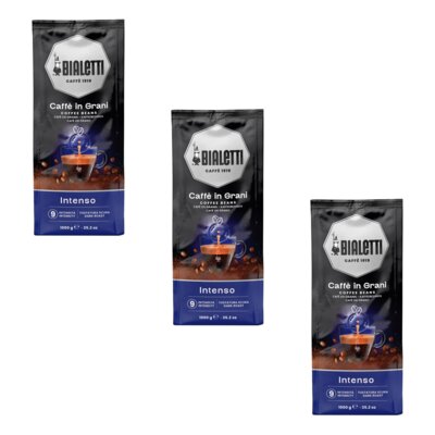 Kawa ziarnista BIALETTI Esperto Grani Intenso 3 x 1 kg