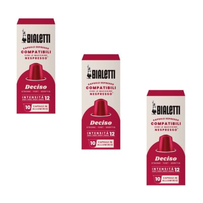 Kapsułki BIALETTI Deciso do ekspresu Nespresso (30 szt.)