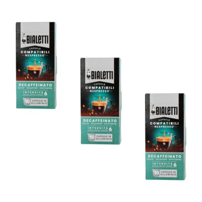 Kapsułki BIALETTI Decaffeinato do ekspresu Nespresso (30 szt.)