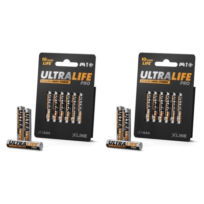 Baterie AAA XLINE UltraLife Pro DB201 Alkaliczne (12 szt.)