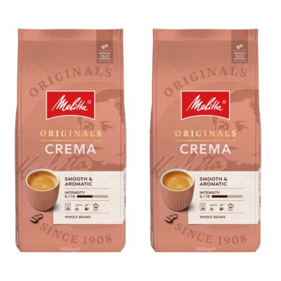 Kawa ziarnista MELITTA Originals Crema 2 x 1 kg
