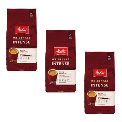 Kawa ziarnista MELITTA Originals Intense 3 x 1 kg