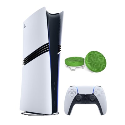 Konsola SONY PlayStation 5 Pro 2TB + Nakładki na analogi KONTROLFREEK Footbal Kit do padów PS4/PS5