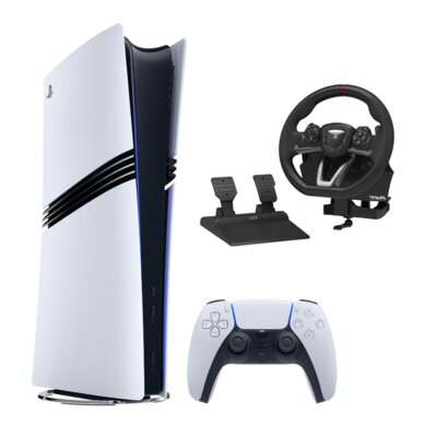 Konsola SONY PlayStation 5 Pro 2TB + Kierownica HORI Racing Wheel Apex (PC/PS4/PS5)