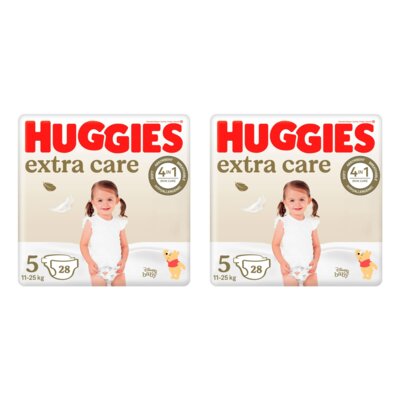 Pieluszki HUGGIES Extra Care 5 11-25kg (56 szt.)