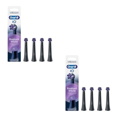 Końcówka szczoteczki ORAL-B IO Radiant White Black (8 szt.)