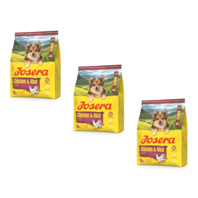 Karma dla psa JOSERA Mini Senior Chicken & Rice 3 x 3 kg