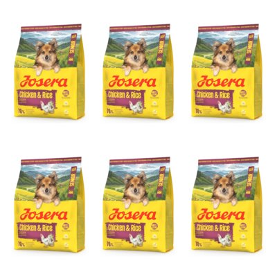 Karma dla psa JOSERA Mini Senior Chicken & Rice 6 x 3 kg