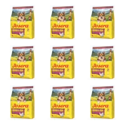 Karma dla psa JOSERA Mini Senior Chicken & Rice 9 x 3 kg
