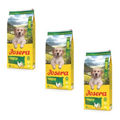 Karma dla psa JOSERA Junior Youngstar 3 x 3 kg