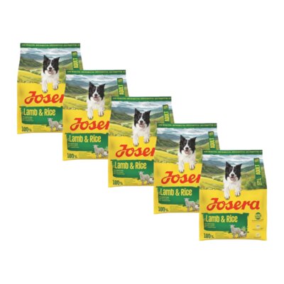 Karma dla psa JOSERA Jagnięcina z ryżem 5 x 900 g