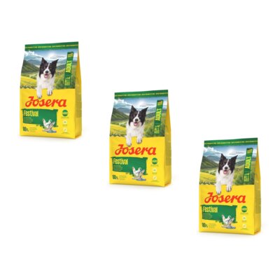Karma dla psa JOSERA Festiwal 3 x 3 kg