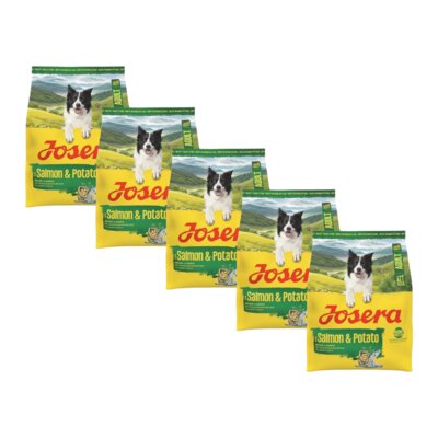Karma dla psa JOSERA Łosoś z ziemniakami 5 x 900 g