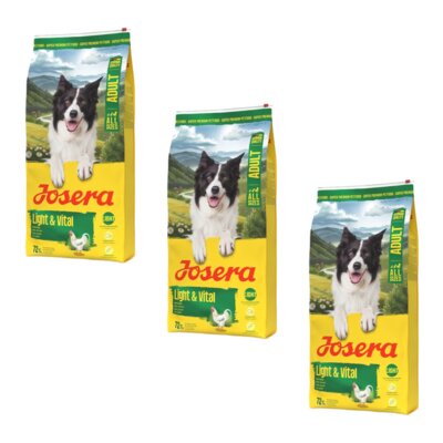 Karma dla psa JOSERA Light & Vital Kurczak 3 x 3 kg