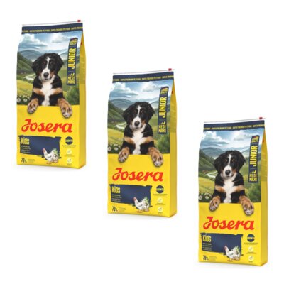 Karma dla psa JOSERA Junior Kids 3 x 3 kg