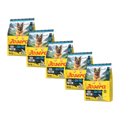 Karma dla psa JOSERA High Protein Adult Sea Fish z rybami morskimi 5 x 900 g