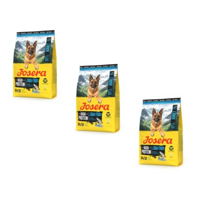 Karma dla psa JOSERA High Protein Adult Sea Fish z rybami morskimi 3 x 3 kg