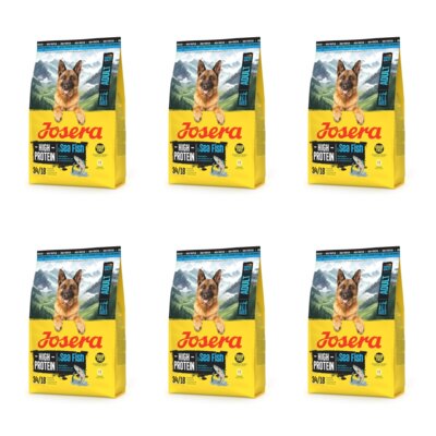 Karma dla psa JOSERA High Protein Adult Sea Fish z rybami morskimi 6 x 3 kg