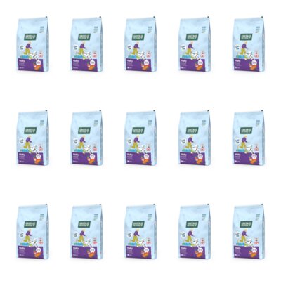 Karma dla psa GREEN PETFOOD Vitality with Insects & Duck z owadami i kaczką 15 x 900 g