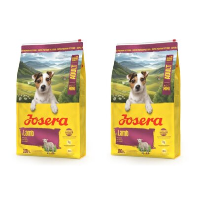 Karma dla psa JOSERA Mini Jagnięcina 2 x 10 kg