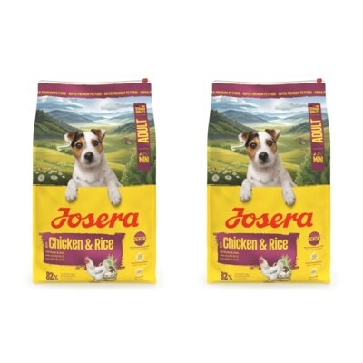 Karma dla psa JOSERA Mini Kurczak z ryżem 2 x 10 kg