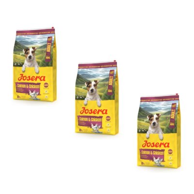 Karma dla psa JOSERA Mini Łosoś z kurczakiem 3 x 10 kg