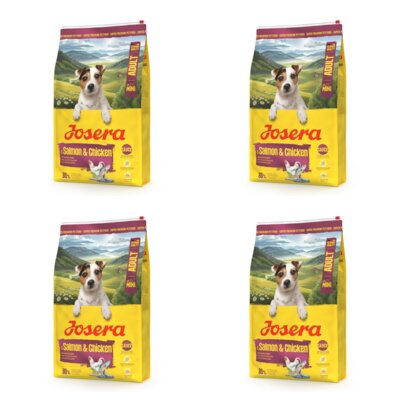 Karma dla psa JOSERA Mini Łosoś z kurczakiem 4 x 10 kg
