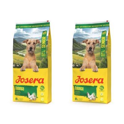 Karma dla psa JOSERA Senior Balance kurczakiem i ryżem 2 x 12.5 kg
